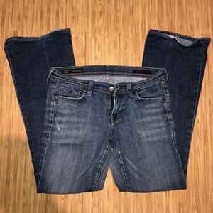 Citizens 29” low waist flair jeans
